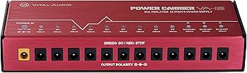 Amazon.co.jp: Vital Audio POWER CARRIER VA-12 エフェクトペダル用